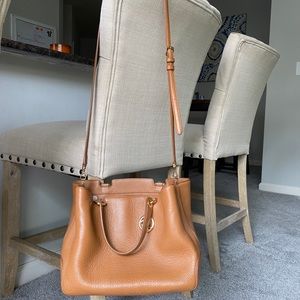 MICHAEL KORS Camel Leather Bag